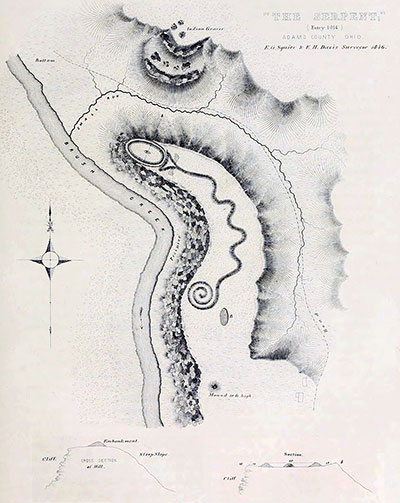 Serpent Mound Ancient Monuments of the Mississippi Valley